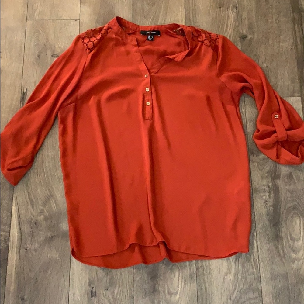 Rust-colored Blouse